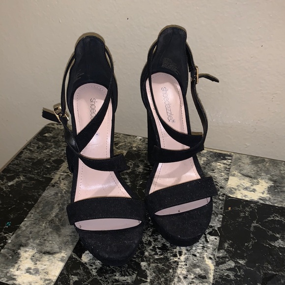Shoe Dazzle Shoes - Never worn black heels